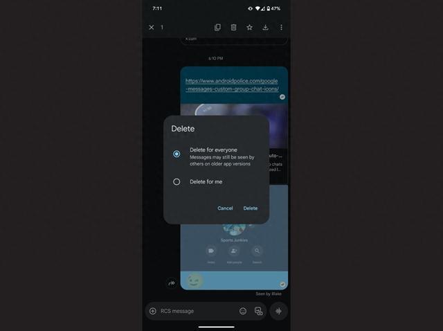 Google Messages终于推出“为所有人删除”功能 以应对那些尴尬的时刻