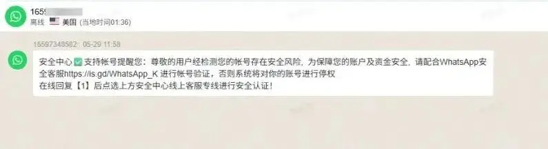 WhatsApp诈骗手段_WhatsApp_WhatsApp安全风险诈骗